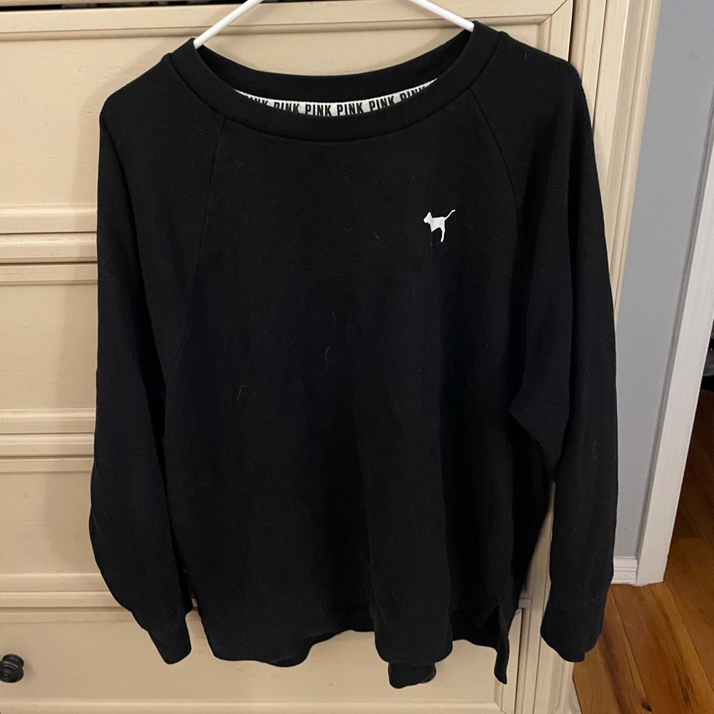 PINK VICTORIAS SECRET CREW NECK